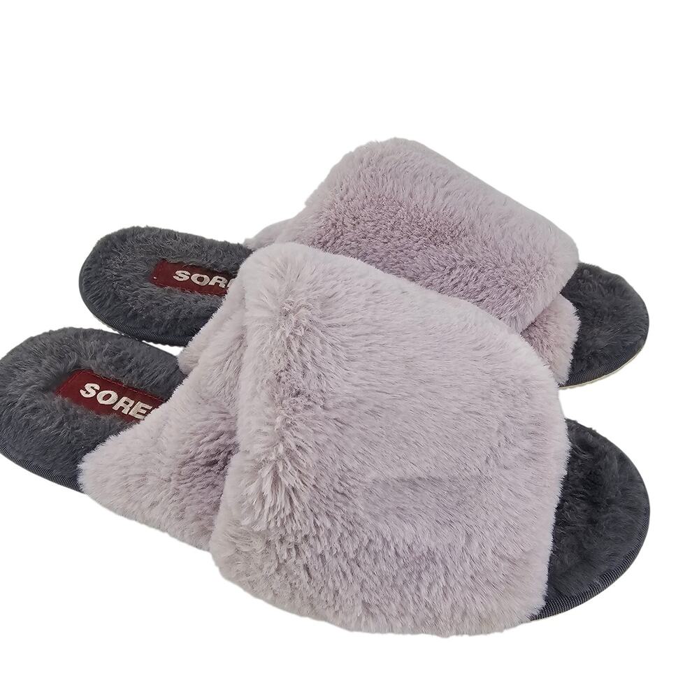 SOREL Go-Mail Run Slipper Slide in Light Dusty Lilac Purple Women's Size 12